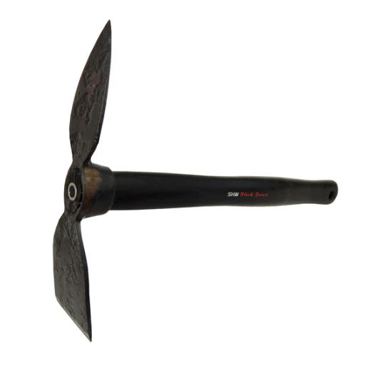 Small Hand Dual Function Garden Hoe with Heart Shaped Edge