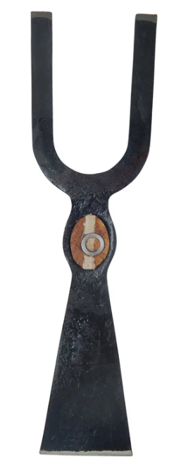 SHW Double Sided Narrow Leaf Hoe with Two Tines