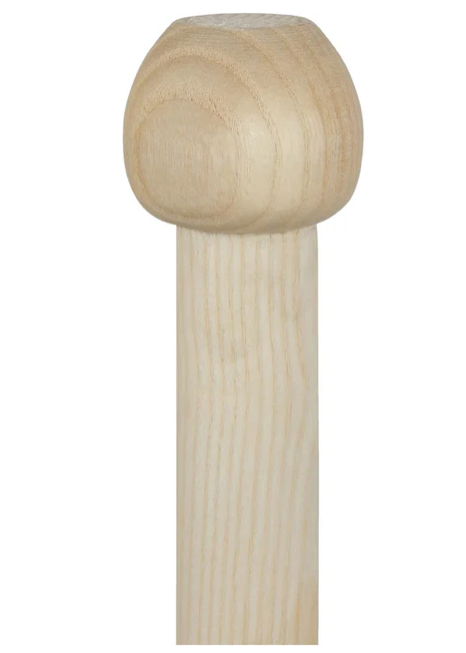 Bavarian Style Bark Peeler with Ball Tip Handle