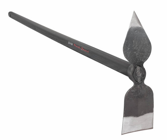 Dual Function Garden Hoe with Heart Shaped Edge